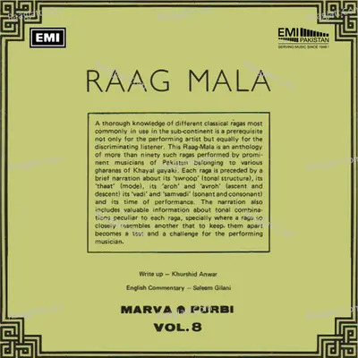 Raag Mala, Vol. 8 - Asad Amanat Ali Khan cover album