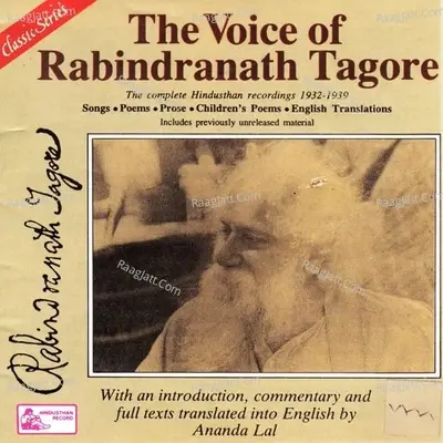 The Voice Of Rabindranath Tagore - Rabindranath Tagore cover album