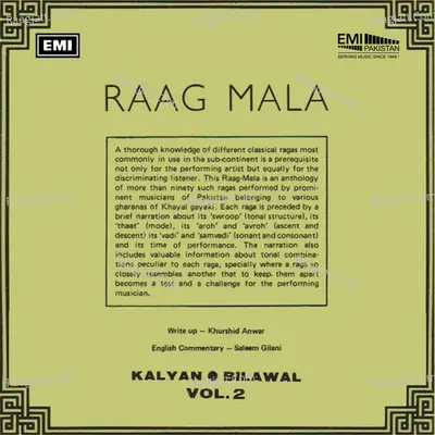 Raag Mala, Vol. 2 - Ustad Fateh Ali Khan cover album