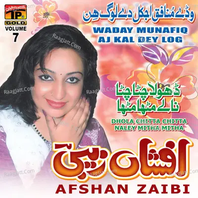 Waday Munafiq Aj Kal Dey Log, Vol. 7 - Afshan Zaibi cover album