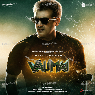 Valimai (Original Motion Picture Soundtrack) - Yuvan Shankar Raja cover album