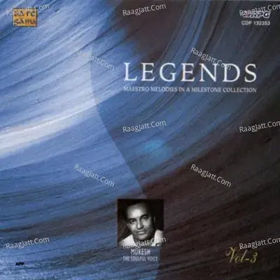 Legends Mukesh Vol 3 - Mukesh cover album