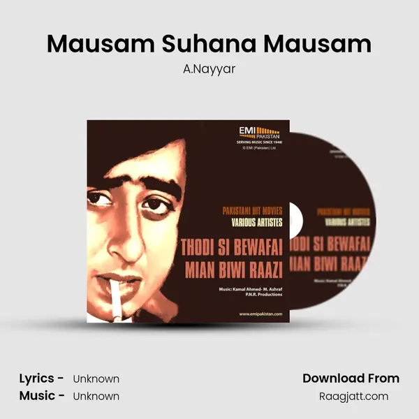 Mausam Suhana Mausam - A.Nayyar album cover 