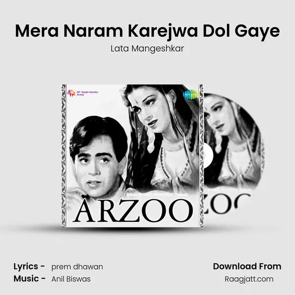 Mera Naram Karejwa Dol Gaye - Lata Mangeshkar album cover 