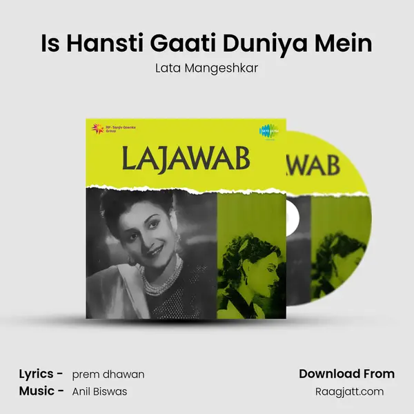 Is Hansti Gaati Duniya Mein - Lata Mangeshkar album cover 