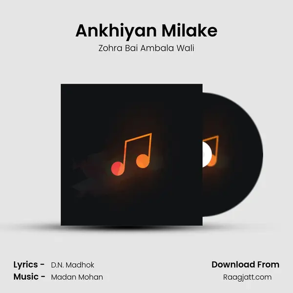 Ankhiyan Milake mp3 song