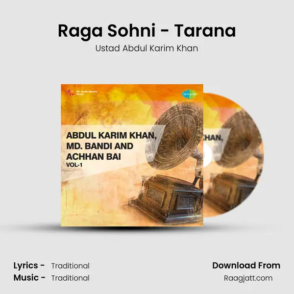 Raga Sohni - Tarana mp3 song