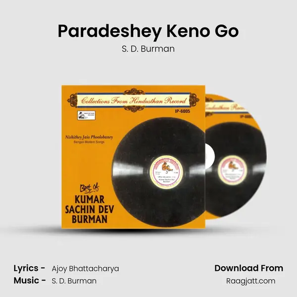 Paradeshey Keno Go - S. D. Burman album cover 