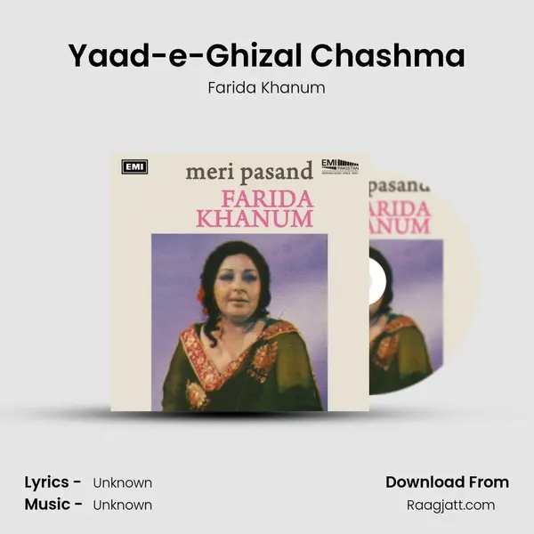 Yaad-e-Ghizal Chashma - Farida Khanum album cover 