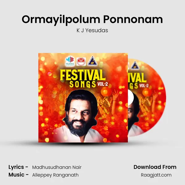 Ormayilpolum Ponnonam - K J Yesudas album cover 