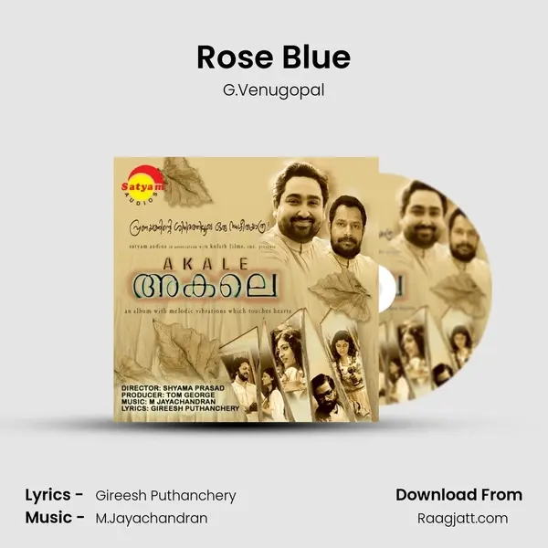 Rose Blue - G.Venugopal album cover 