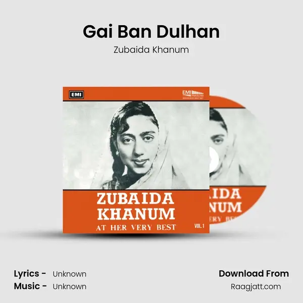 Gai Ban Dulhan - Zubaida Khanum album cover 