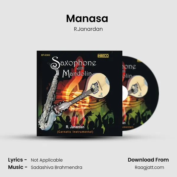 Manasa (Saxophone) - R.Janardan album cover 