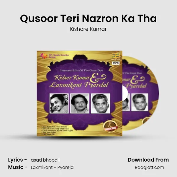 Qusoor Teri Nazron Ka Tha - Kishore Kumar mp3 song