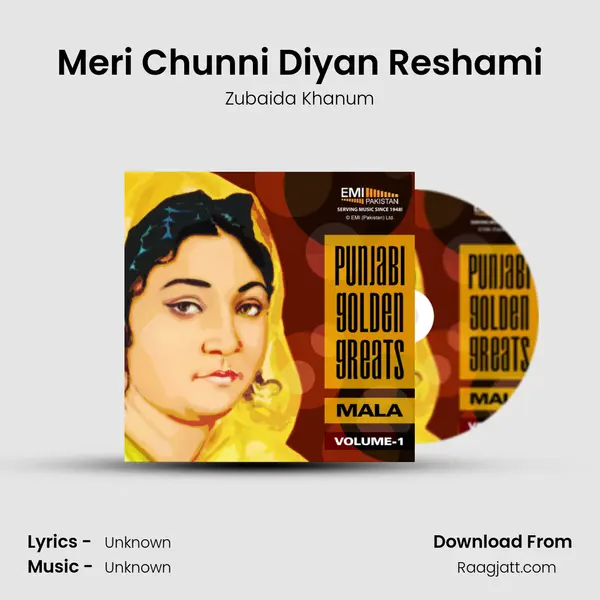 Meri Chunni Diyan Reshami - Zubaida Khanum album cover 