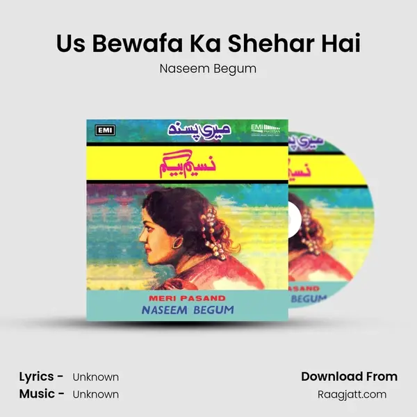 Us Bewafa Ka Shehar Hai - Naseem Begum album cover 