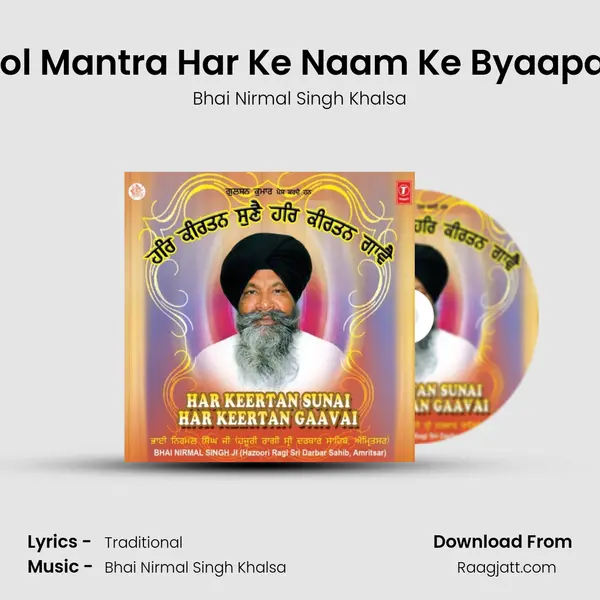 Mool Mantra Har Ke Naam Ke Byaapaari - Bhai Nirmal Singh Khalsa album cover 