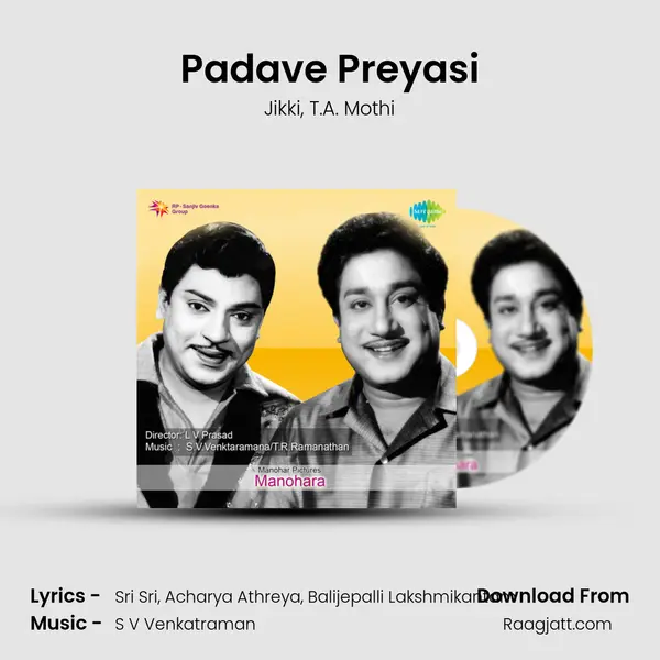 Padave Preyasi - Jikki album cover 