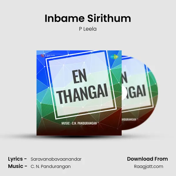 Inbame Sirithum - P Leela album cover 