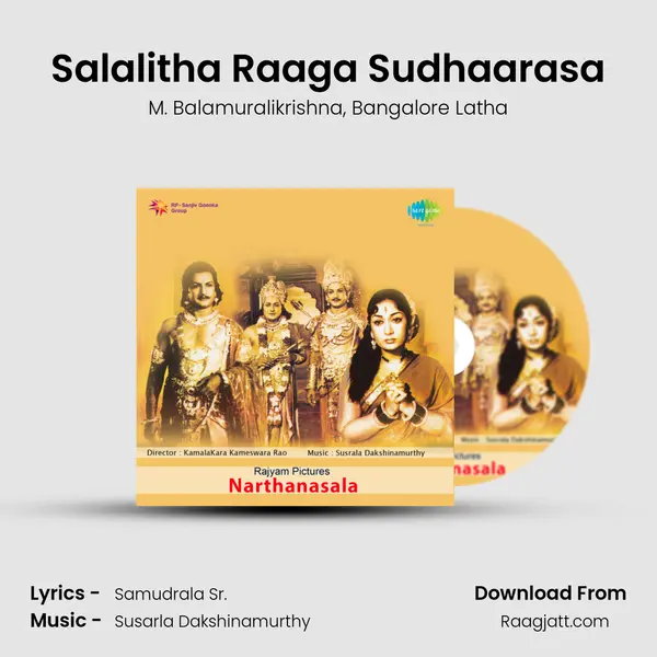 Salalitha Raaga Sudhaarasa - M. Balamuralikrishna album cover 