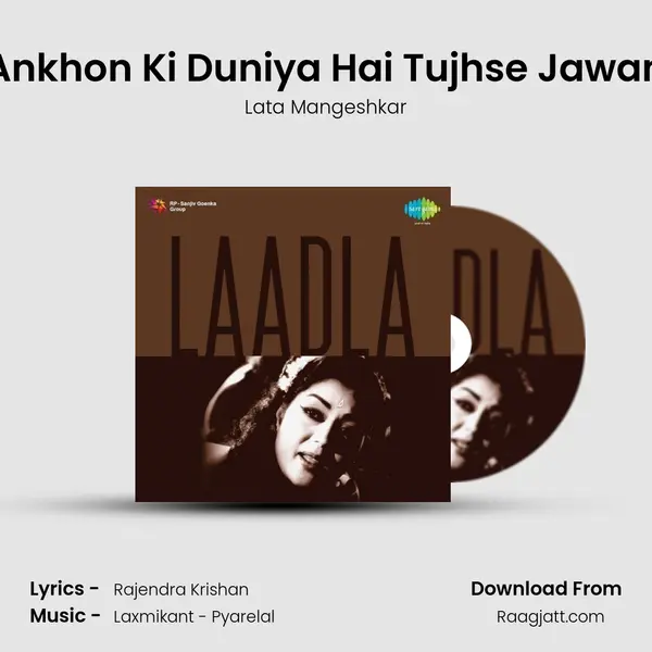 Ankhon Ki Duniya Hai Tujhse Jawan - Lata Mangeshkar album cover 