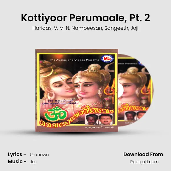 Kottiyoor Perumaale, Pt. 2 - Haridas album cover 