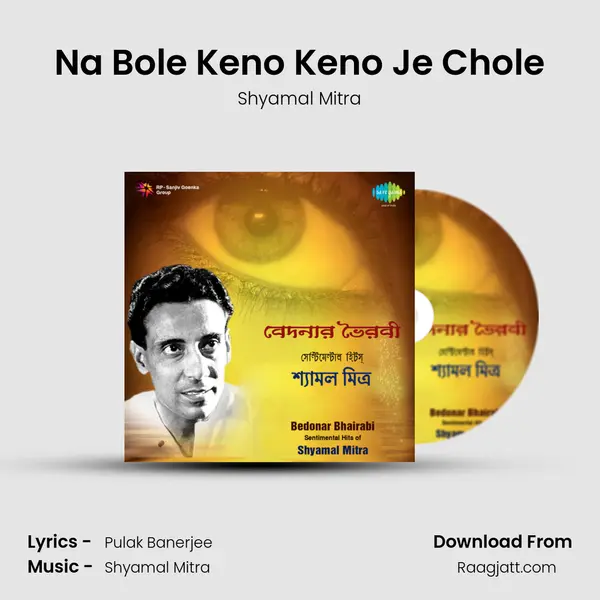 Na Bole Keno Keno Je Chole - Shyamal Mitra album cover 