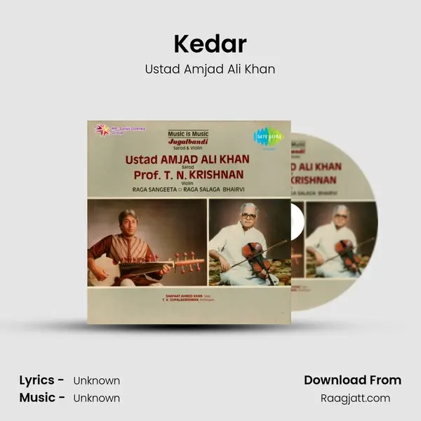 Kedar - Ustad Amjad Ali Khan album cover 