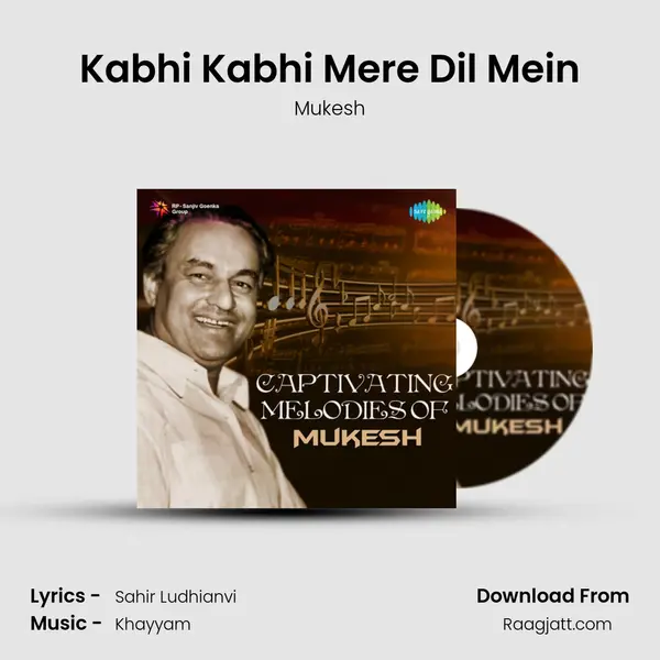 Kabhi Kabhi Mere Dil Mein - Mukesh album cover 