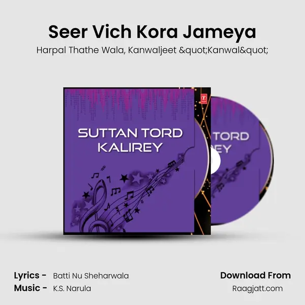 Seer Vich Kora Jameya - Harpal Thathe Wala album cover 