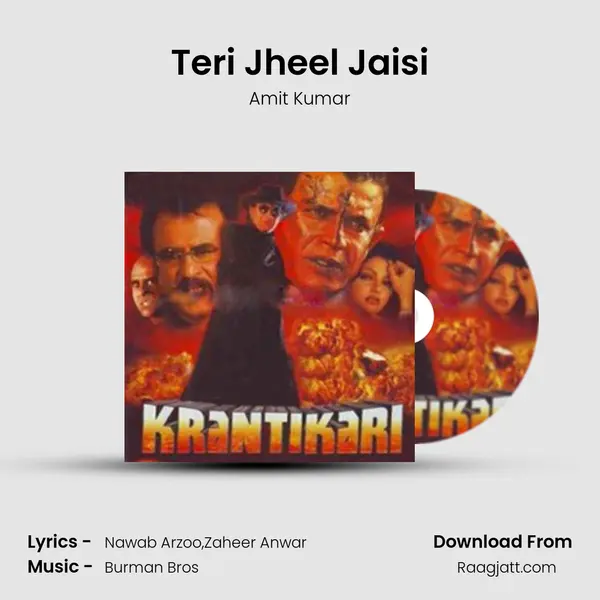 Teri Jheel Jaisi - Amit Kumar album cover 