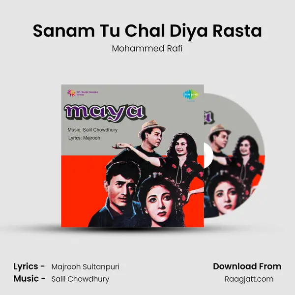 Sanam Tu Chal Diya Rasta - Mohammed Rafi album cover 