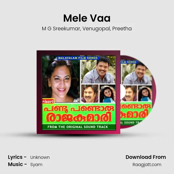 Mele Vaa - M G Sreekumar album cover 