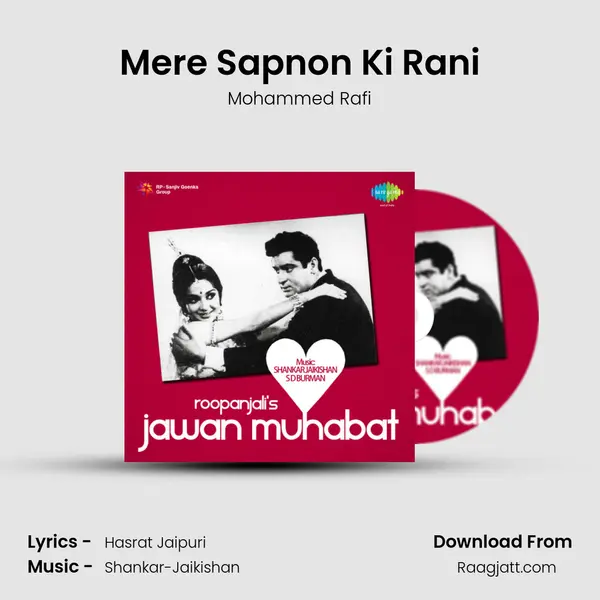 Mere Sapnon Ki Rani - Mohammed Rafi album cover 