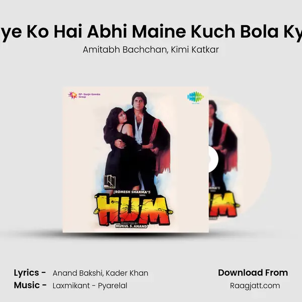 Arei Bharkti Kaye Ko Hai Abhi Maine Kuch Bola Kyaa  - Dialogue - Amitabh Bachchan album cover 