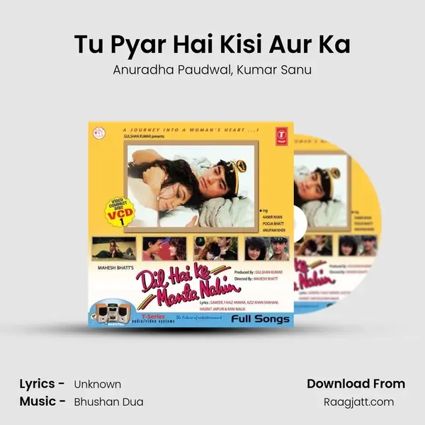 Tu Pyar Hai Kisi Aur Ka - Anuradha Paudwal album cover 