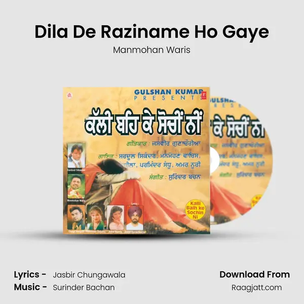 Dila De Raziname Ho Gaye - Manmohan Waris album cover 