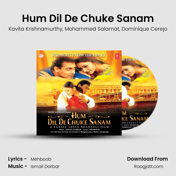 Hum Dil De Chuke Sanam - Kavita Krishnamurthy album cover 