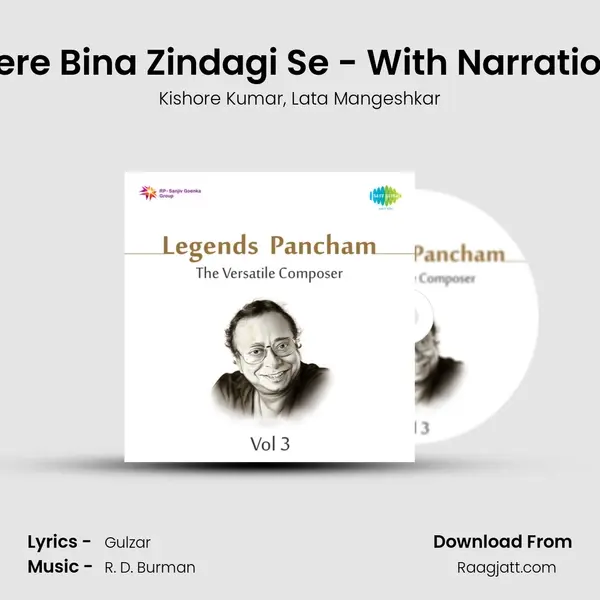 Tere Bina Zindagi Se - With Narration - Kishore Kumar album cover 