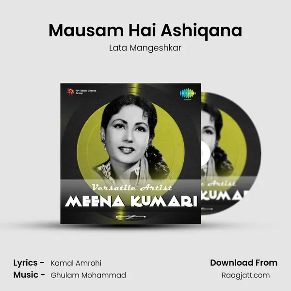 Mausam Hai Ashiqana - Lata Mangeshkar album cover 