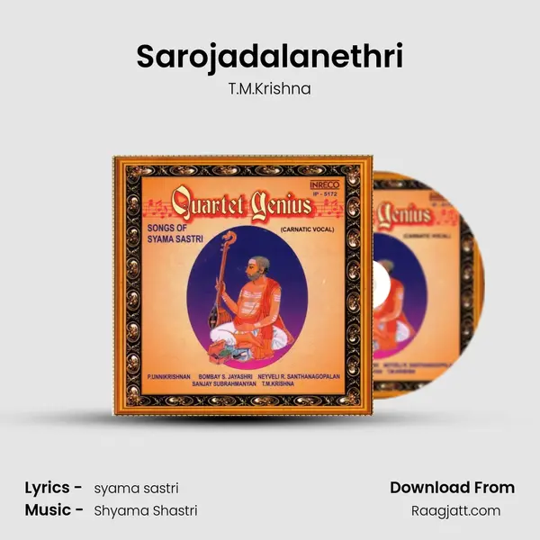 Sarojadalanethri - T.M.Krishna album cover 