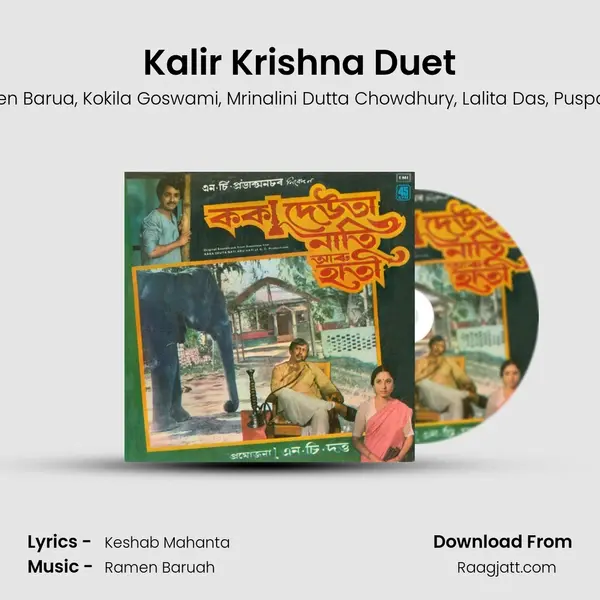 Kalir Krishna Duet - Dwipen Barua album cover 