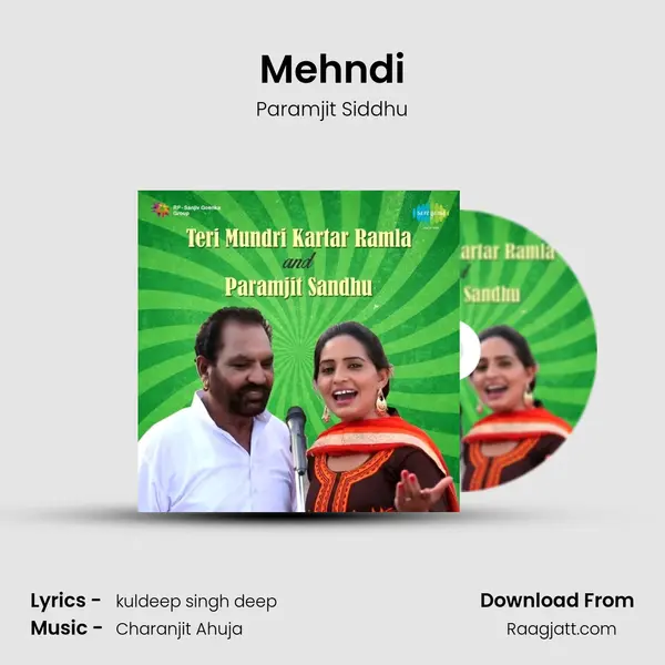 Mehndi - Paramjit Siddhu album cover 