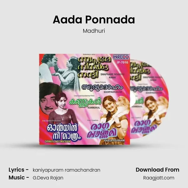 Aada Ponnada - Madhuri album cover 