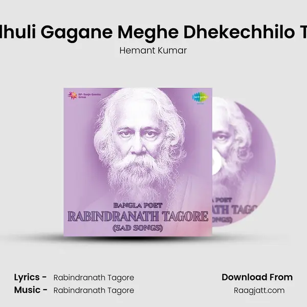 Godhuli Gagane Meghe Dhekechhilo Tara - Hemant Kumar album cover 