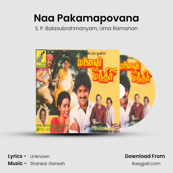 Naa Pakamapovana - S. P. Balasubrahmanyam album cover 