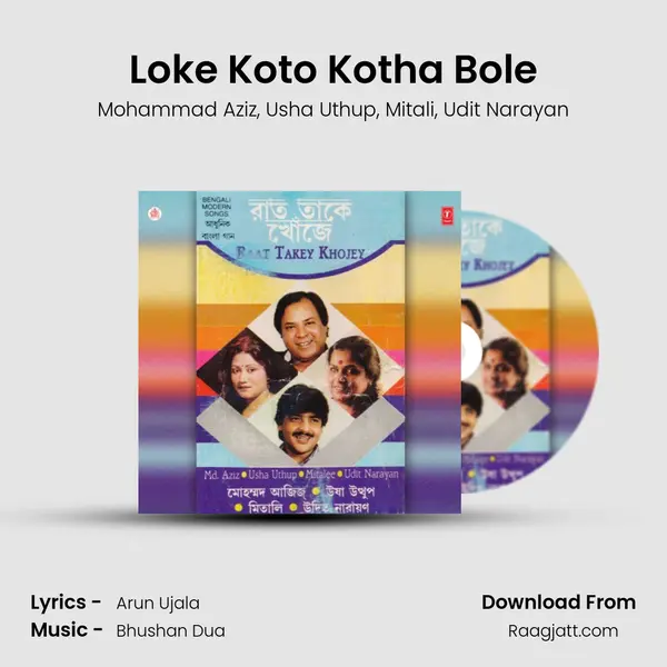 Loke Koto Kotha Bole - Mohammad Aziz album cover 