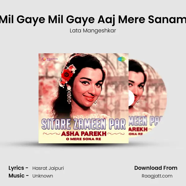 Mil Gaye Mil Gaye Aaj Mere Sanam - Lata Mangeshkar album cover 