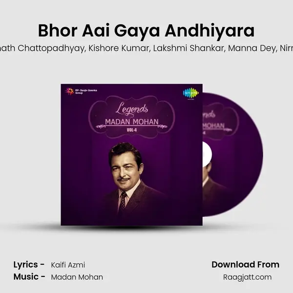 Bhor Aai Gaya Andhiyara - Harindranath Chattopadhyay album cover 