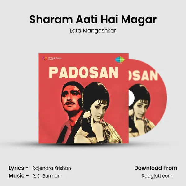 Sharam Aati Hai Magar - Lata Mangeshkar album cover 